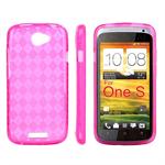 Sili-Cover til One S - Quadro (Pink)